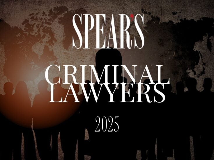 Spear's Criminal Lawyers Index